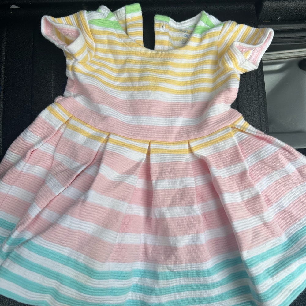 Polo by Ralph Lauren Pastel Striped Kids Dress
